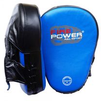 Лапы боксерские Fire Power CG3 (FPCG3-BLBK, Сине-черный)
